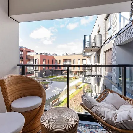 Apartment Nadmotlawie Riverside & Gym By Downtown Gdansk